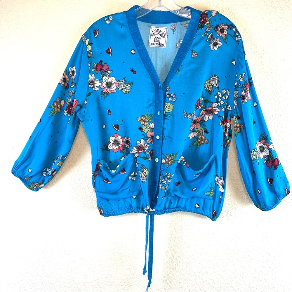 Aldo Martens Floral Blue Jacket
